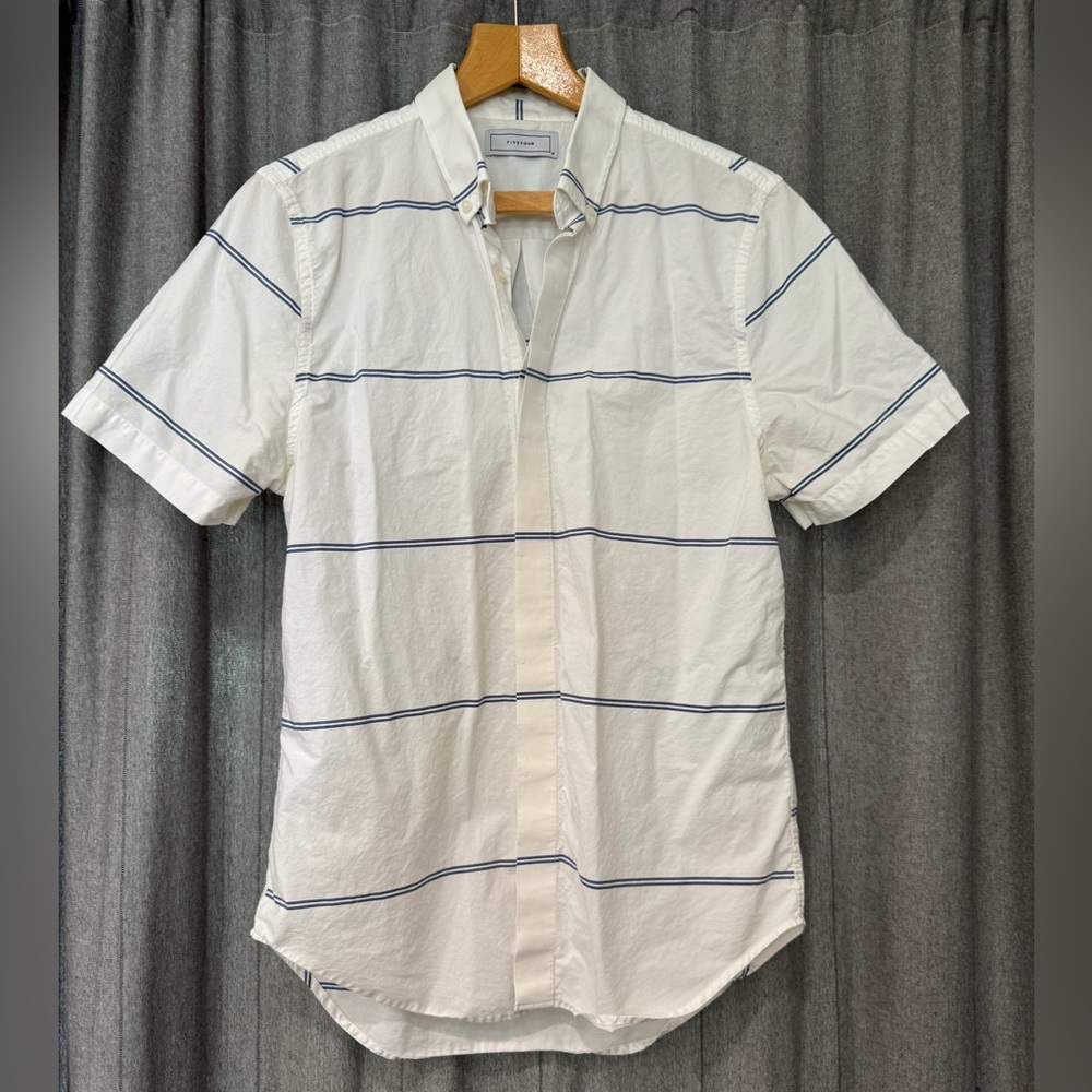 Five Four Stripe SS Button Down Shirt